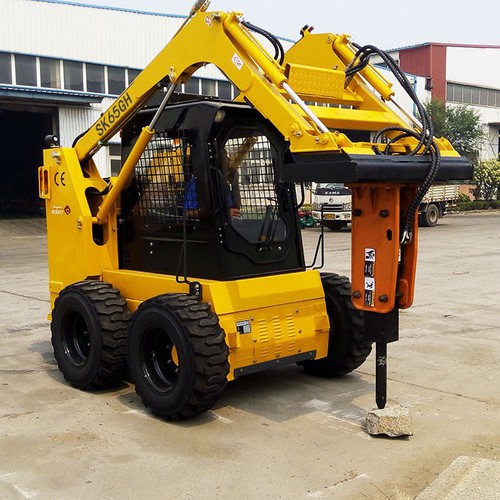 skid-loader-with-hammer skid-loader-with-hammer